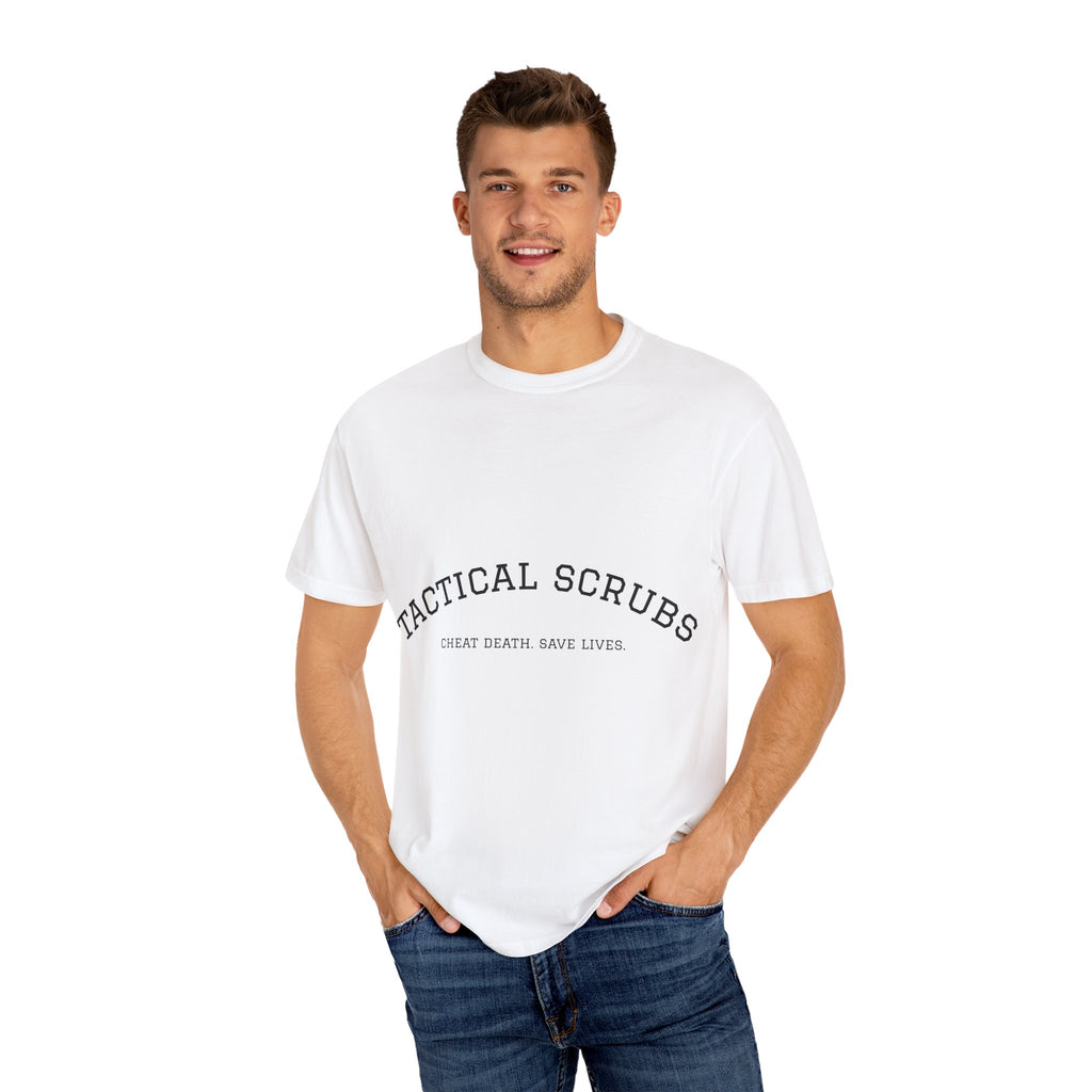 T-Shirt with Tactical Scrubs Design | Cool Graphic Tee for Medical Professionals, Casual Wear