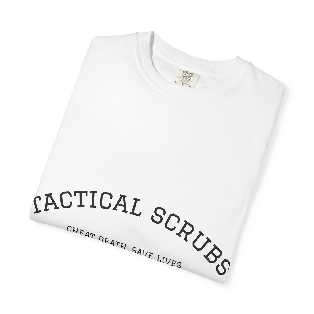 T-Shirt with Tactical Scrubs Design | Cool Graphic Tee for Medical Professionals, Casual Wear